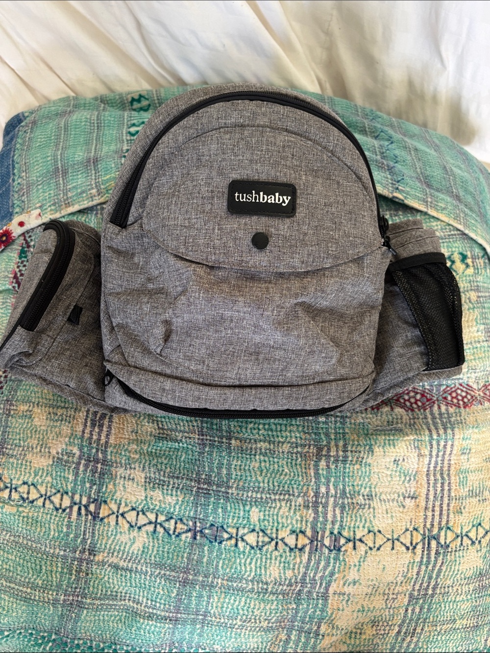 Tush baby Gray Hip Seat Carrier Bag